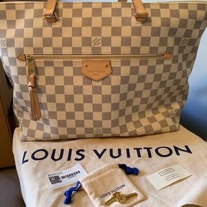 Louis Vuitton Iena MM Damier Azur Canvas